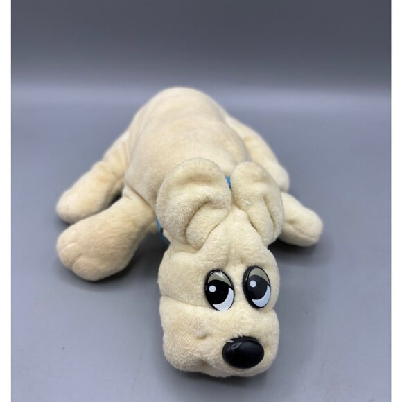 Vtg 80s Pound Puppies White Poodle Beige Puppy Lot of 2 - Picture 6 of 10